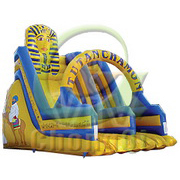 inflatable dry slide